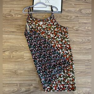 Nike Multicolor Floral Dress 2X
